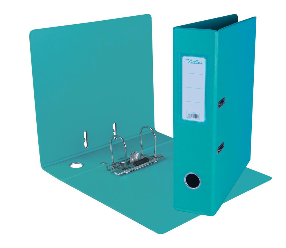 Treeline Turquoise PVC70 Lever Arch Files