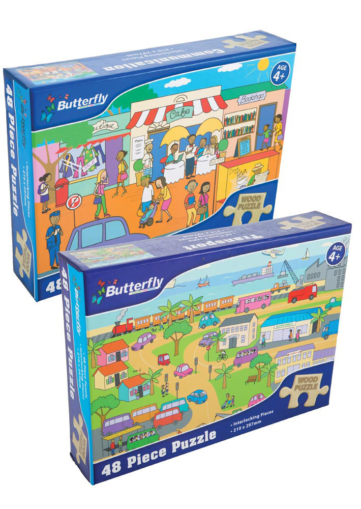 Treeline 48 Piece Wooden Puzzle