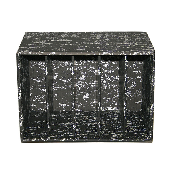 Rexpro Lever Arch File Storage Box Mottled with 5 Compartments