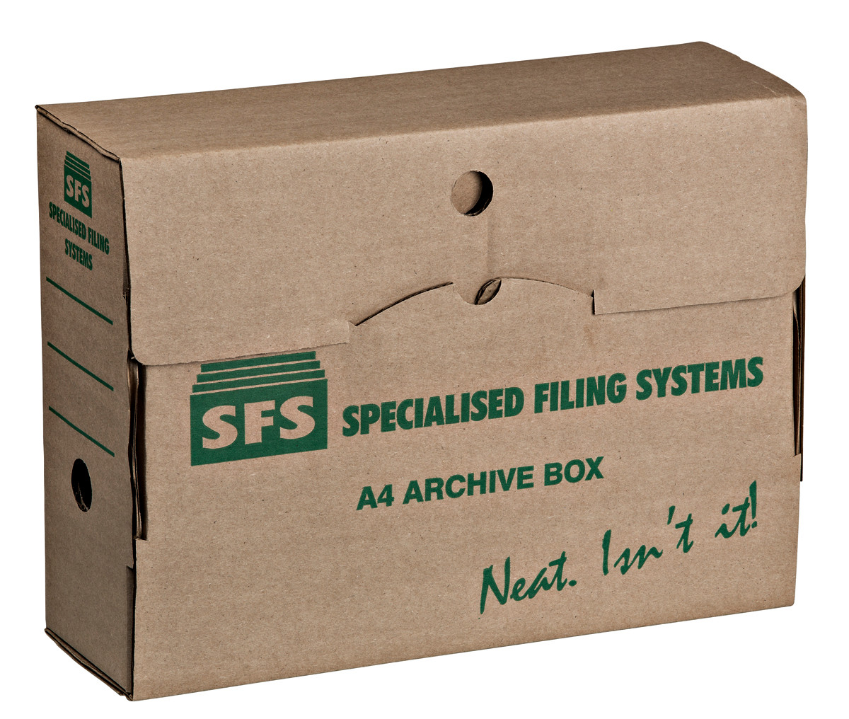 SFS A4 Std Archive Box-Kraft (255mmx115mmx330mm)
