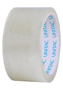 Unitac Labels UNITAC 48 x 50m Clear Tape - Pack of 6 Rolls