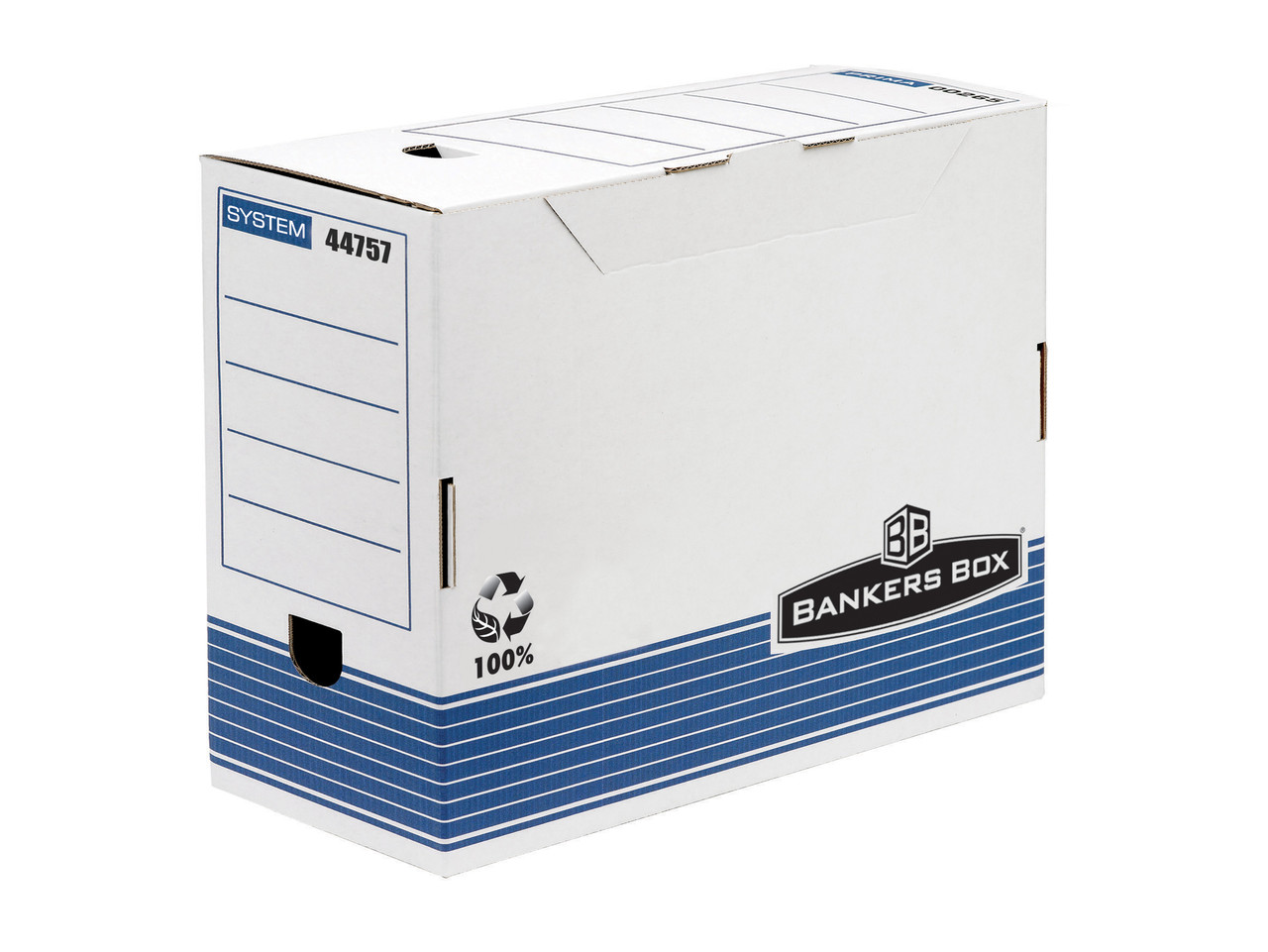 Bankers Box System Series Archive Box 150mm - 4 Pack | Durable A4