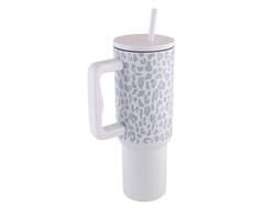1200ml Leopard Print Travel Mug - GSR - P2718W