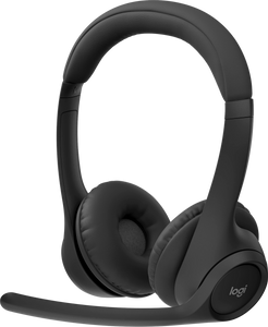 Logitech Headset-Zone 300-Black- BT-N/A-EMEA28i-935, dual noise-cancelling mics, 20-hour battery, multi-device support - TAR - 981-001407-TAR
