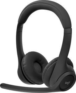 Logitech Headset-Zone 300-Black- BT-N/A-EMEA28i-935, dual noise-cancelling mics, 20-hour battery, multi-device support - TAR - 981-001407-TAR