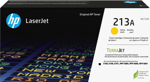 HP 213A Yellow Original LaserJet Toner Cartridge - TAR - W2132A-TAR