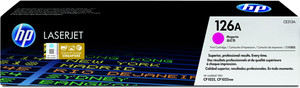 HP 126A LaserJet CP1025 Magenta Print Toner Cartrtridge Prints Approximately 1 000 PGS Using the ISO/IEC 19798 Yield Sta - TAR - CE313A-TAR
