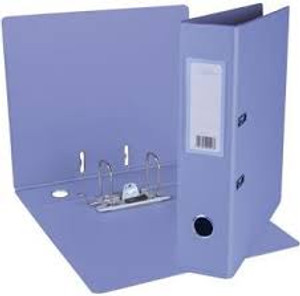 A4 Lever Arch File PVC  Lilac 70mm