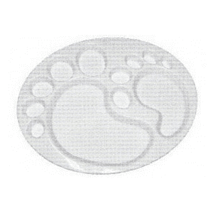 Plastic Palette Baby Feet - SFA085-S Plastic Palette Baby Feet - SFA085-S