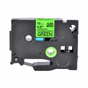 BROTHER Compatible with Brother P-Touch Tze D31 Fluorescent Green Label Tape 12mm  BROTHER Compatible with Brother P-Touch Tze D31 Fluorescent Green Label Tape 12mm