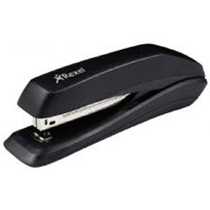 InPower™ Spring-Powered Desktop Stapler, 20 Sheets, Black