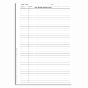 Security Occurence Book 300 Pages Security Occurence Book 300 Pages