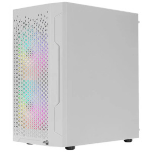 Aerocool Trinity Mini White tower case - 2x 140mm and 1x 120mm RGB included - Micro ATX - 2x3.5'' or 3x 2.5'' - 240mm radiator
