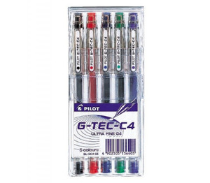 Pilot G-TEC-C4 Assorted Wallet 5 Pilot G-TEC-C4 Assorted Wallet 5