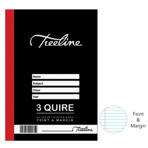 Treeline A4 3 Quire 288pg Book Treeline A4 3 Quire 288pg Book