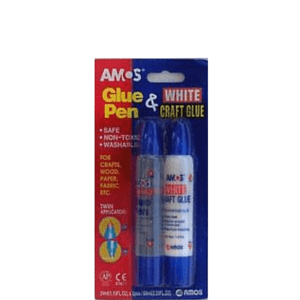 White Craft Glue 34 ml for Paper, Wood, Fabric