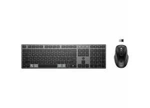 HP 725 Multi Rechragable Wireless Keyboard and Mouse Combo - TAR - 9T5B0UT-TAR