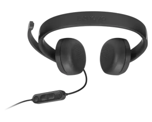 Lenovo 4XD1P83425, Wired, Calls/Music, 20 - 20000 Hz, 140 g, Headset, Black