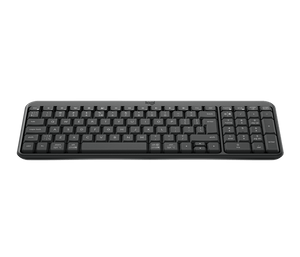 Logitech K250 Compact Bluetooth Slim wireless keyboard with deep-profile keys and Bluetooth Low Energy connectivity, no  - TAR - 920-013451-TAR