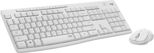Logitech full-size KBM combo. SilentTouch technology. 90% less typing noise. 2.4GHz connection. Long battery life. 10-me - TAR - 920-009824-TAR