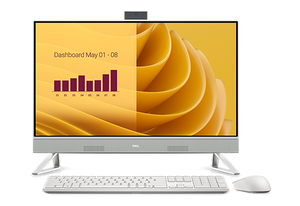 Dell 24 AIO EC27250: Intel Core 7-150U (12MB cache, up to 5.4 GHz), 27.0" FHD(1920x1080) Wide View Touch, 32GB (2x16GB)  - TAR - EC27250_RPLU-R_007-TAR