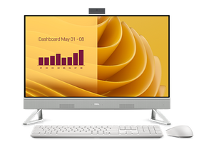 Dell 27 AIO EC27250: Intel Core 7-150U (12MB cache, up to 5.4 GHz), 27.0" FHD(1920x1080) Wide View Touch, 32GB (2x16GB)  - TAR - EC27250_RPLU-R_007-TAR