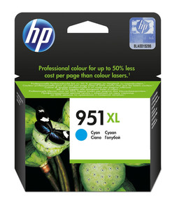 HP 951XL Cyan OfficeJet Ink Cartridge - TAR - CN046AE-TAR