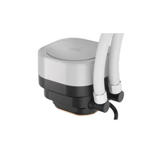 Corsair NAUTILUS 240 RS ARGB Liquid, Air cooler, 2100 RPM, 34 dB, 74.37 cfm, White