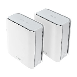 ASUS ZenWiFi BT8 (2-pack), White, Internal, Mesh system, Power, 548 m², Tri-band (2.4 GHz / 5 GHz / 6 GHz)