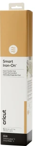 Cricut 2008685, Heat transfer vinyl roll, Gold, Monochromatic, Glossy, Machine wash, Cricut Maker 3 Cricut Explore 3