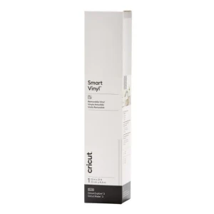 Cricut Smart Vinyl Removable, Heat transfer vinyl roll, White, Monotone, 330 mm, 6.4 m