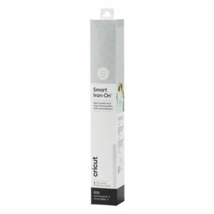 Cricut Smart Iron-On, Heat transfer vinyl roll, White, Monotone, Glitter, 330 mm, 90 cm