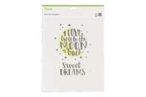 2004995 - CRICUT IRON ON DESIGNS LOVE YOU TO THE MOON 8.5X12 2004995 - CRICUT IRON ON DESIGNS LOVE YOU TO THE MOON 8.5X12