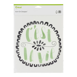 2004946 - CRICUT IRON ON DESIGNS CEST LE VIE 8.5X12