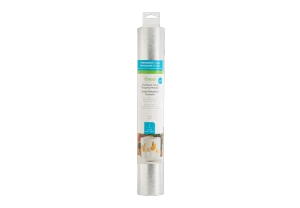 2005227 - CRICUT PREMIUM TEXTURED METALLIC VINYL SILVER 12X4