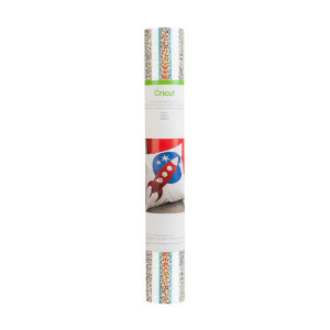 Cricut Holographic Sparkle Iron-on, Heat transfer vinyl roll, Multicolour, Pattern, 305 mm, 61 cm Cricut Holographic Sparkle Iron-on, Heat transfer vinyl roll, Multicolour, Pattern, 305 mm, 61 cm
