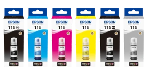 Epson 115 Ecotank, Yellow, 70 ml, 1 pc(s), Single pack