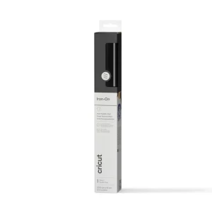 Cricut 2011327, Heat transfer vinyl roll, Black, Monochromatic, 305 mm, 610 mm