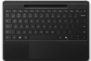 Microsoft Surface Pro Flex Type Cover - Black - No Pen Included - TAR - ZRA-00014-TAR