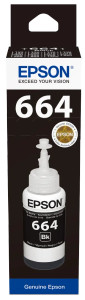Epson T6641 Ecotank Black ink bottle (70ml) 4000 pages @ 5% coverage