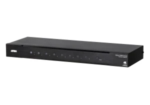 ATEN VS0801HB, HDMI, 8 x HDMI Type A Female (Black), 1 x HDMI Type A Female (Black), Metal, Black, 60 Hz