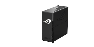 ASUS ROG Strix GS-BE18000, Wi-Fi 7 (802.11be), Tri-band (2.4 GHz / 5 GHz / 6 GHz), Ethernet LAN, Black, Tabletop router