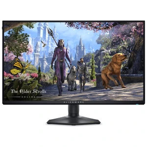Dell AlienWare 27 4K Dual-Resolution Gaming Monitor - 4K UHD (3840 x 2160), Standard Refresh Rate: 180 Hz, Stand Adjustm - TAR - 210-BNHT-TAR