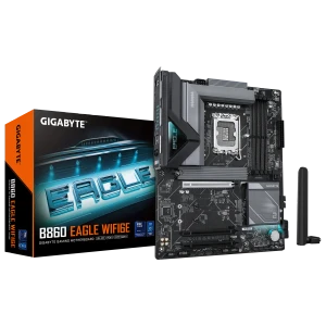 GIGABYTE Intel® B860 Chipset for LGA 1851; 4x DDR5; 3x M2; HDMI/DP ; ATX. 