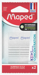MAPED KidyLearn Focus Eraser 2's-121800