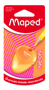 MAPED Neon Sharpener 1 Hole Igloo - Colour Not Guaranteed-032110