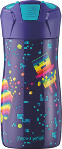 MAPED Pixel Picnik Stainless Steel Water Bottle 430ml-871298