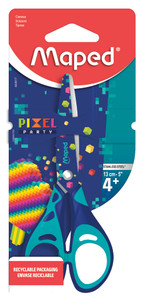 MAPED Pixel Scissors 13cm Essential Soft - Card-464917