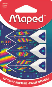 MAPED Pixel Eraser Pyramid 3's-119522