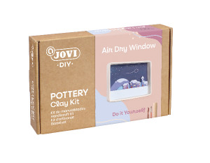 JOVI DIY Air Dry Clay Craft Kit - Window-JOV2704